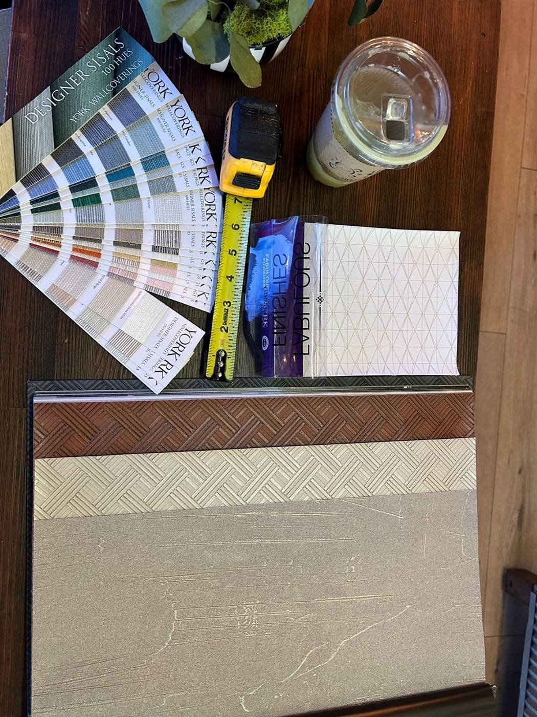 York Wallcoverings sample books used by Wallpaper Group